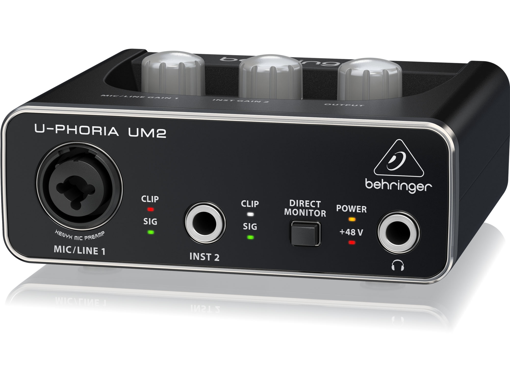 Звуковая карта behringer u phoria um2