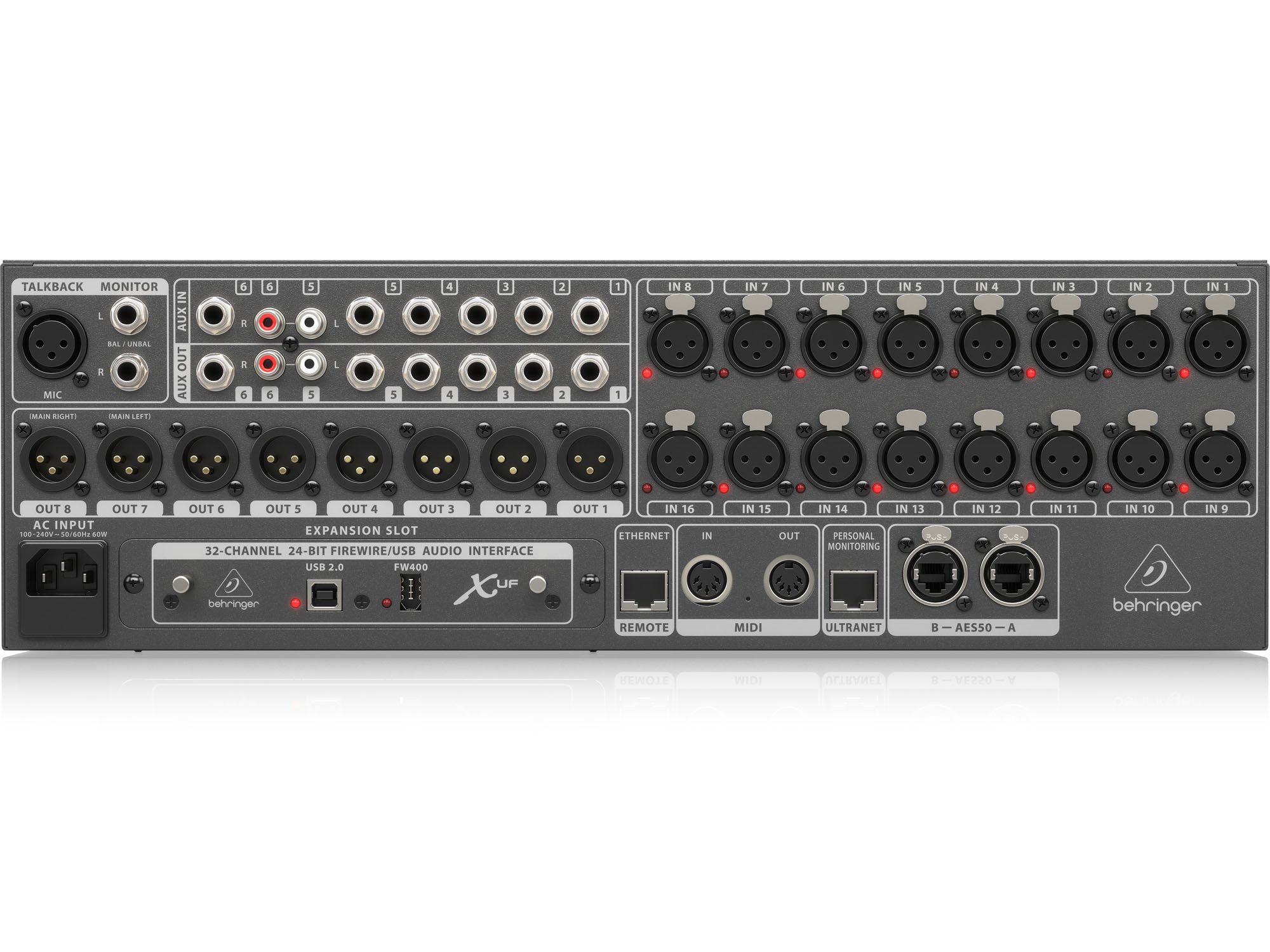 Bộ trộn âm thanhMixer digital Behringer X32 Rack