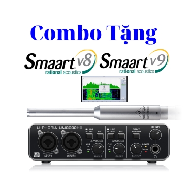 Bộ Combo Soundcard RTA Đo Kiểm Âm Thanh Tặng Kèm Phần Mềm Smaartlive V.8