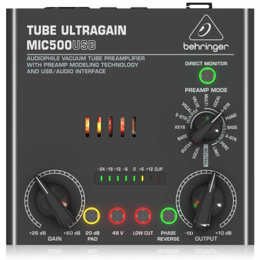 MIC500 USB Preamp Tube cho Micro