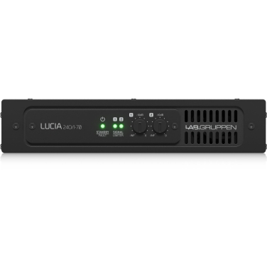 Lucia 240/1-70 Amply Công Suất Labgruppen 240w 100/200v DSP USB for Win & Mac Lab.Gruppen