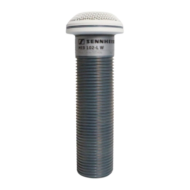 Đầu Microphone 40Hz - 20kHz Sennheiser MEB 102-L W | Boundary layer microphone MEB 102-L W Sennheiser
