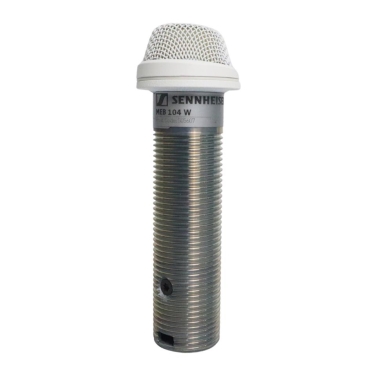 Đầu Microphone 40Hz - 20kHz Sennheiser MEB 104 W | Boundary layer microphone MEB 104 W Sennheiser